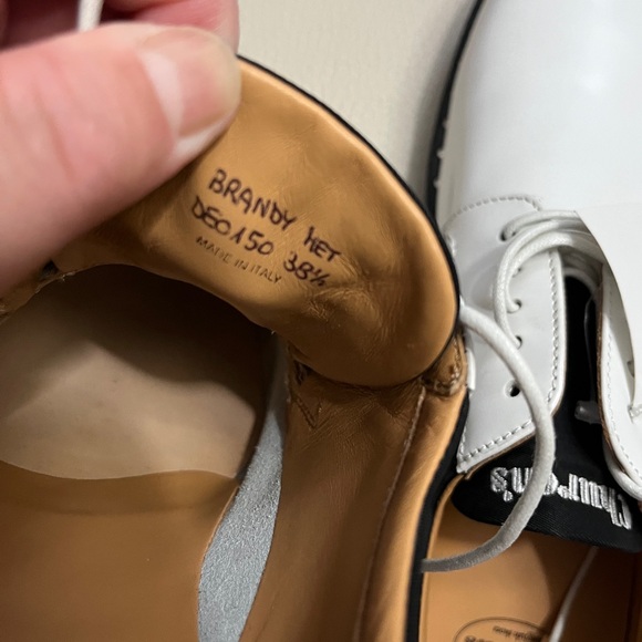 Church's Women's Brandy Met Studded Leather Shoes - Made in Italy - EU 38.5/US 8 - Picture 10 of 11